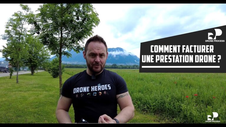 Comment facturer une prestation par drone ?