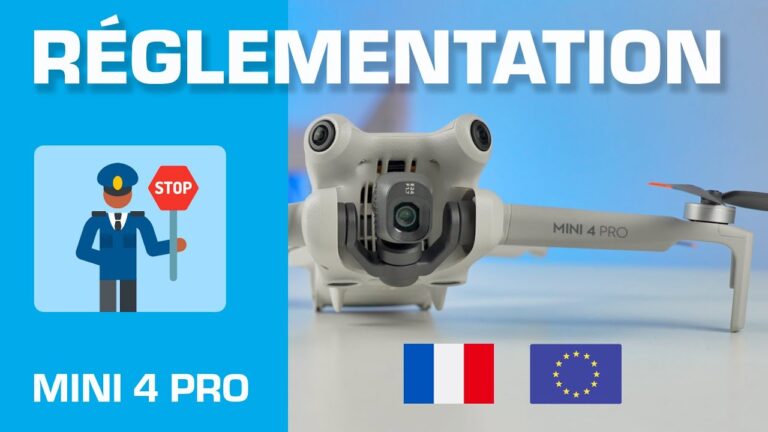 La RÉGLEMENTATION pour le MINI 4 PRO (qu’est-ce que je peux faire/ne pas faire…).