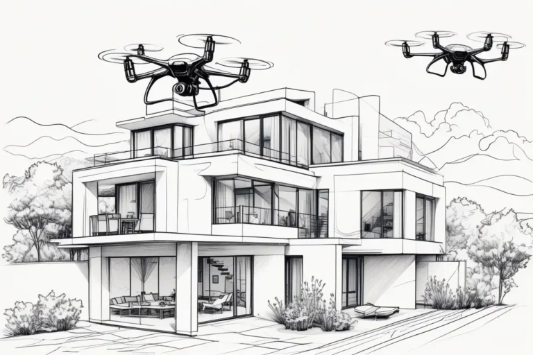 Les drones dans l’immobilier et la construction