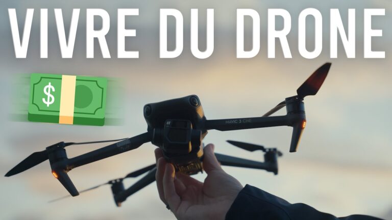 Vivre du drone : démystifier le métier de télépilote professionnel