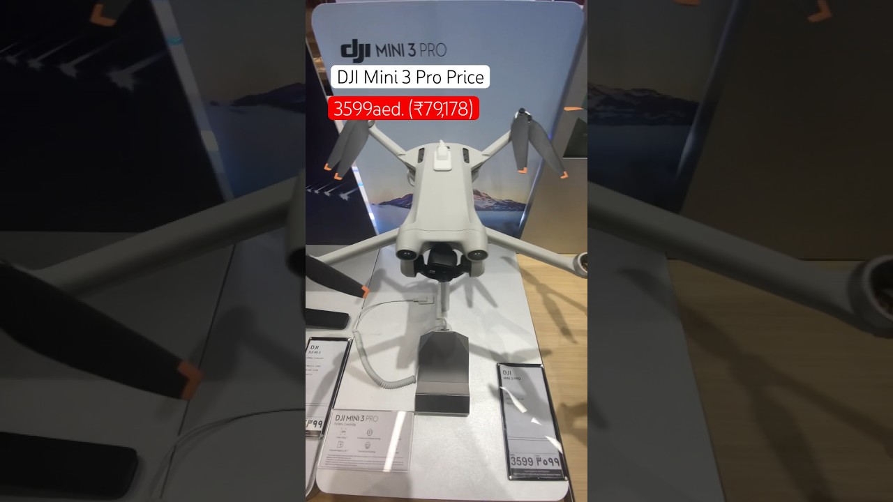 DJI Mini 3 Pro Drone Price #shorts #djimini3pro #dji #drone #dubai #explore