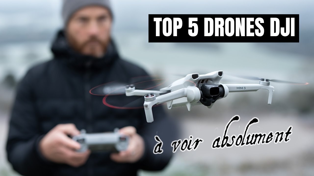 TOP 5 : Meilleur Drone DJI 2025 – Le guide Ultime des drones avec caméra 4K !