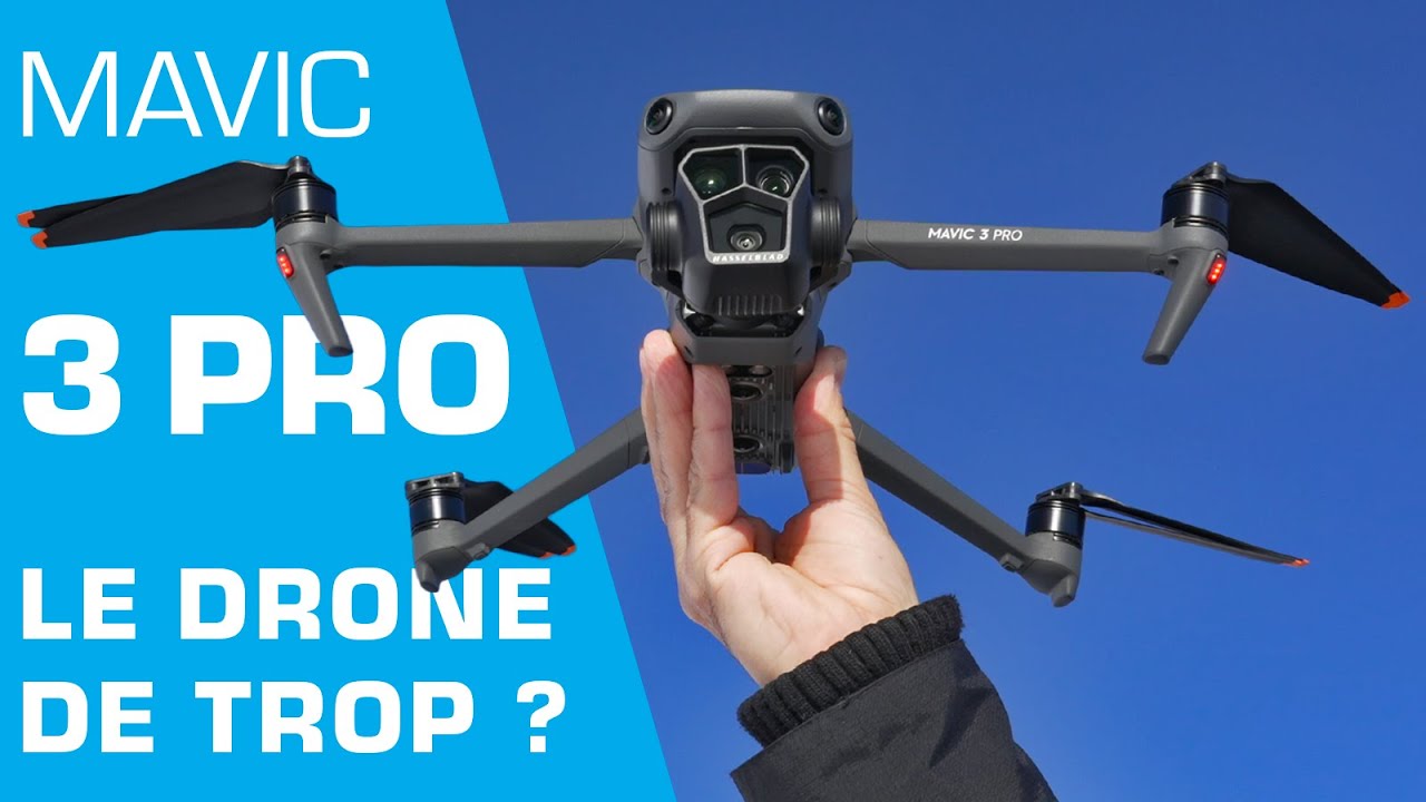 DJI MAVIC 3 PRO : Le drone à trois caméras ! Mon test et mon avis.
