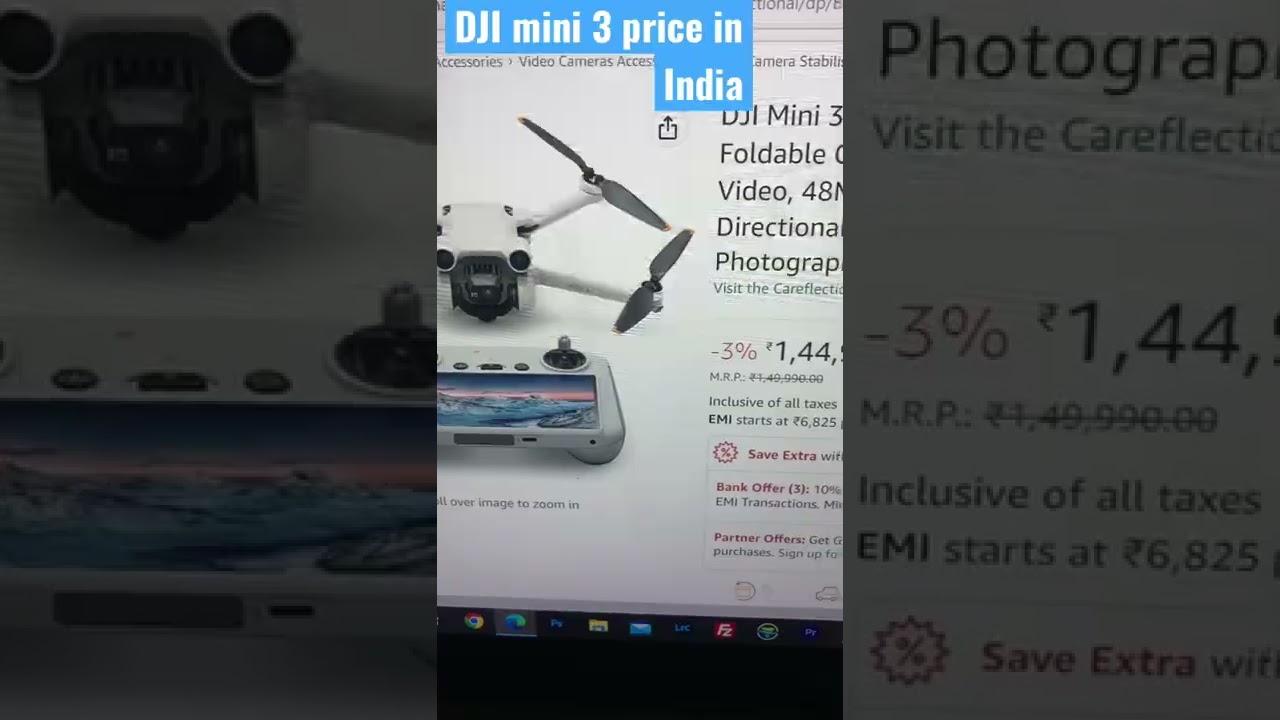 DJI mini 3 pro  Drone price in India