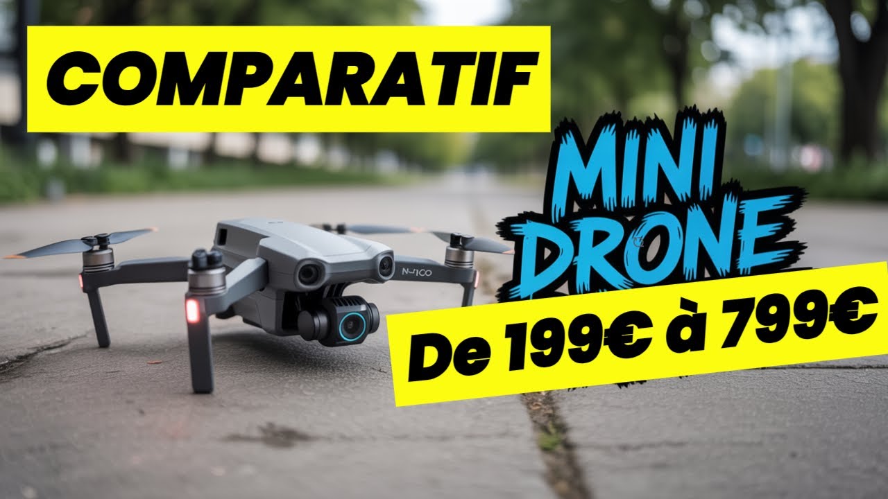 Comparaison des MINI drones DJI pour trouver le meilleur