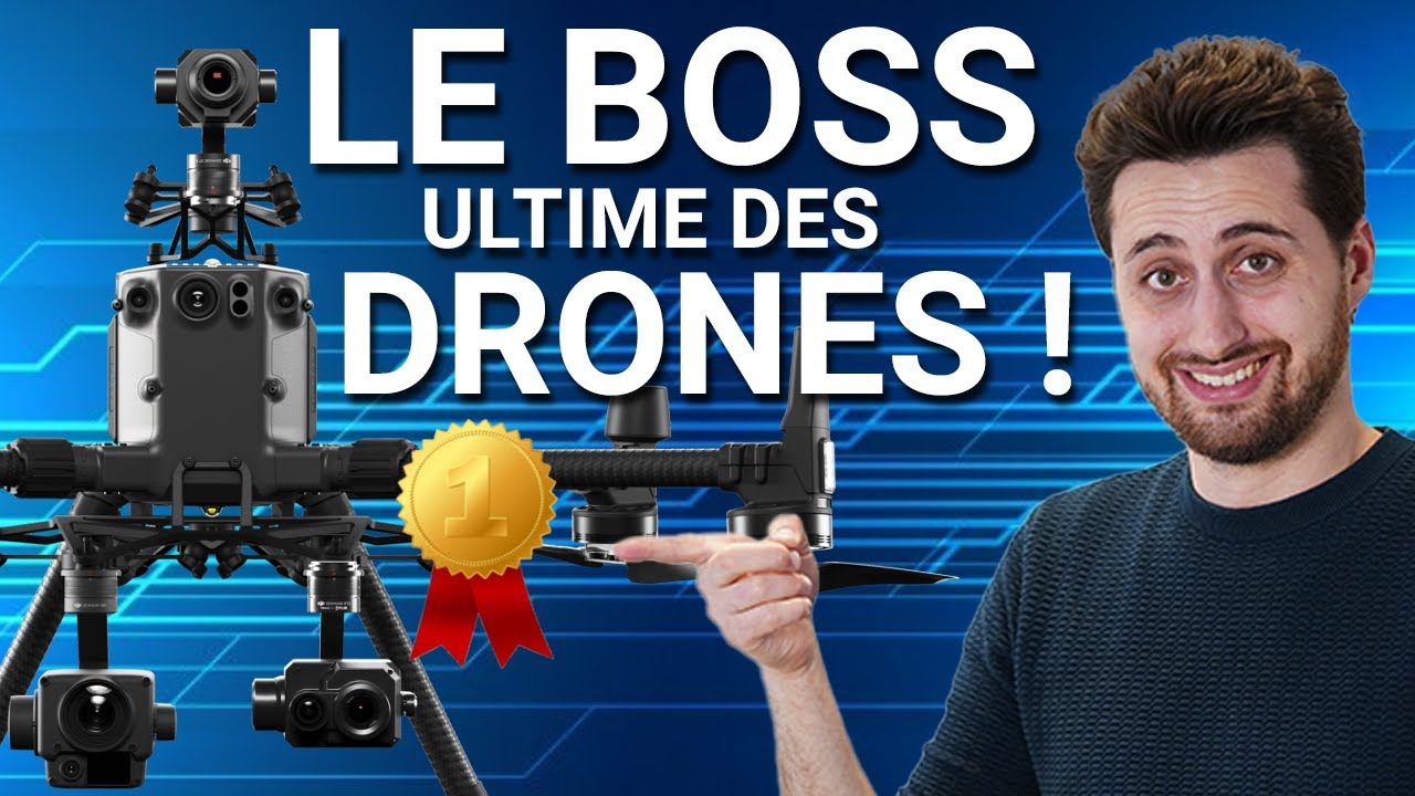 DJI M300 RTK: LE NOUVEAU DRONE PROFESSIONNEL de RÉFÉRENCE avec nacelles H20 & H20T