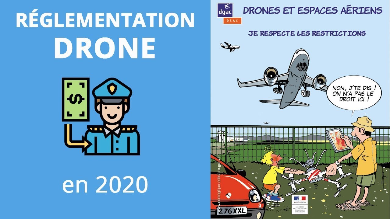 RÉGLEMENTATION DRONE pour 2020 – Amendes et obligations