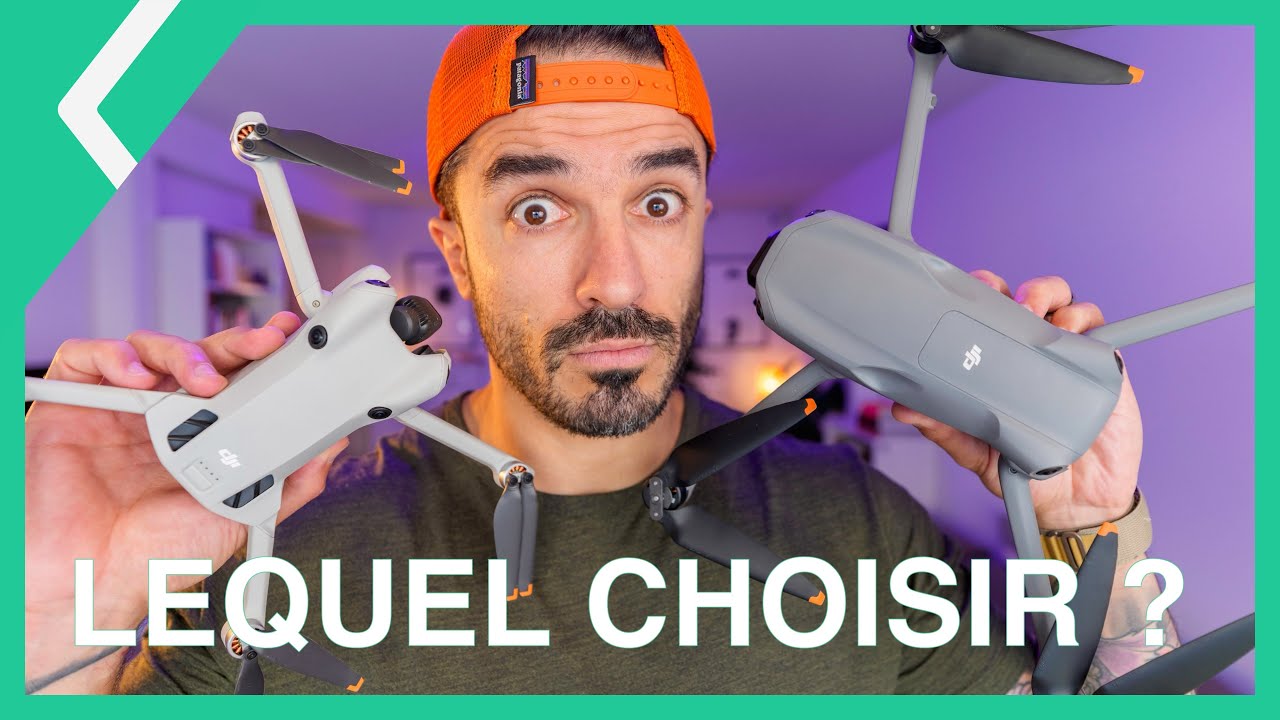 DJI Mini 4 Pro vs DJI Air 3S : quel drone choisir ?