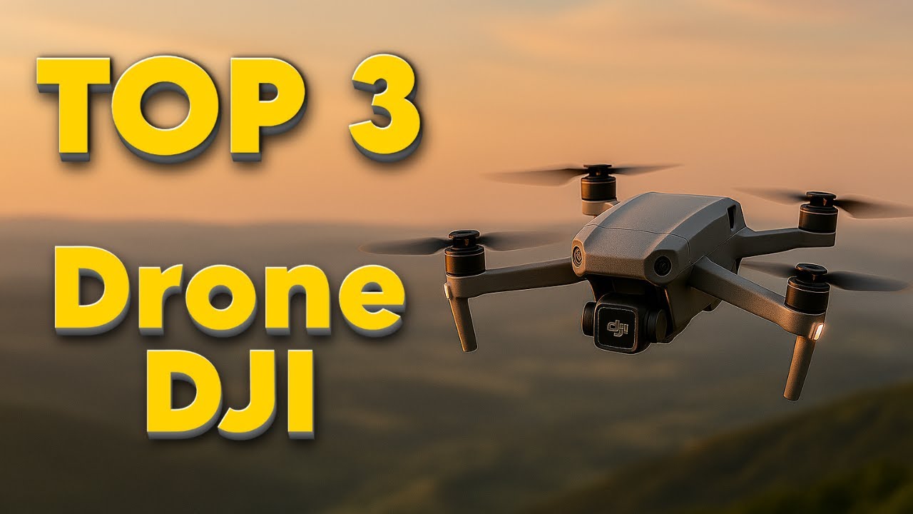 TOP 3 : Meilleur Drone DJI 2025