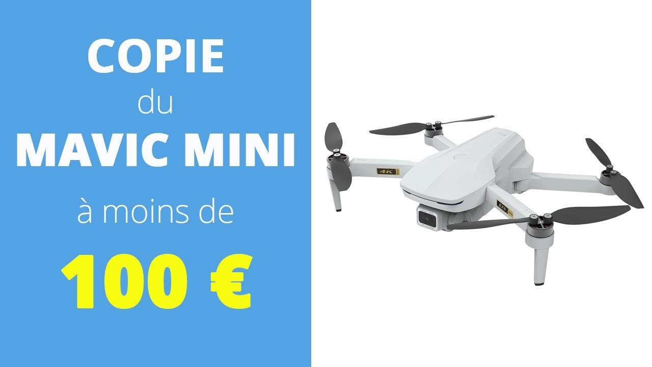 COPIE du MAVIC MINI POUR 100€ : EACHINE EX 5 – Test, essai et avis !