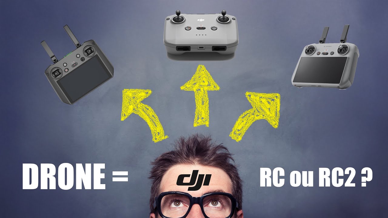 Radiocommandes DJI pour quels drones ?