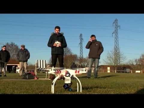 Piloter un drone – france3 – journal 19/20 – 27 décembre 2016