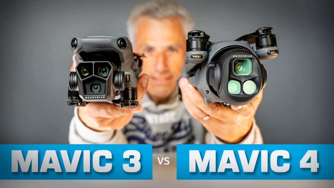 DJI MAVIC 4 PRO vs MAVIC 3 PRO
