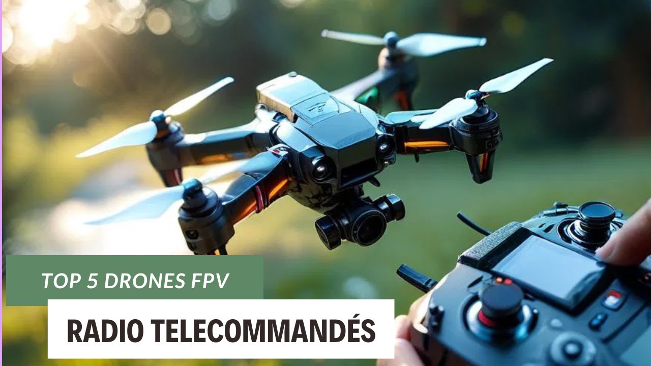 Meilleurs drone FPV télécommandés de 2025 – TOP 5