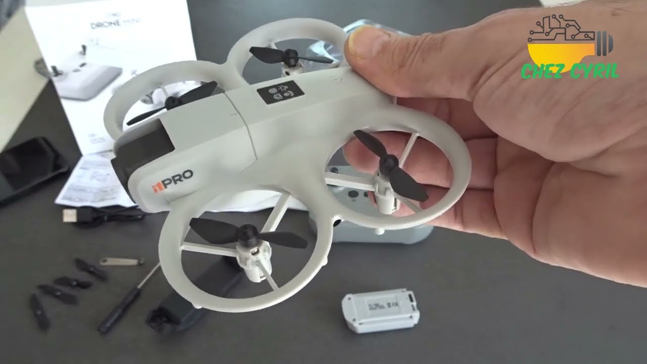 Mini drone i1PRO  un super mini drone à caméra motorisée à prix modique ou un gadget sans intérêt ?