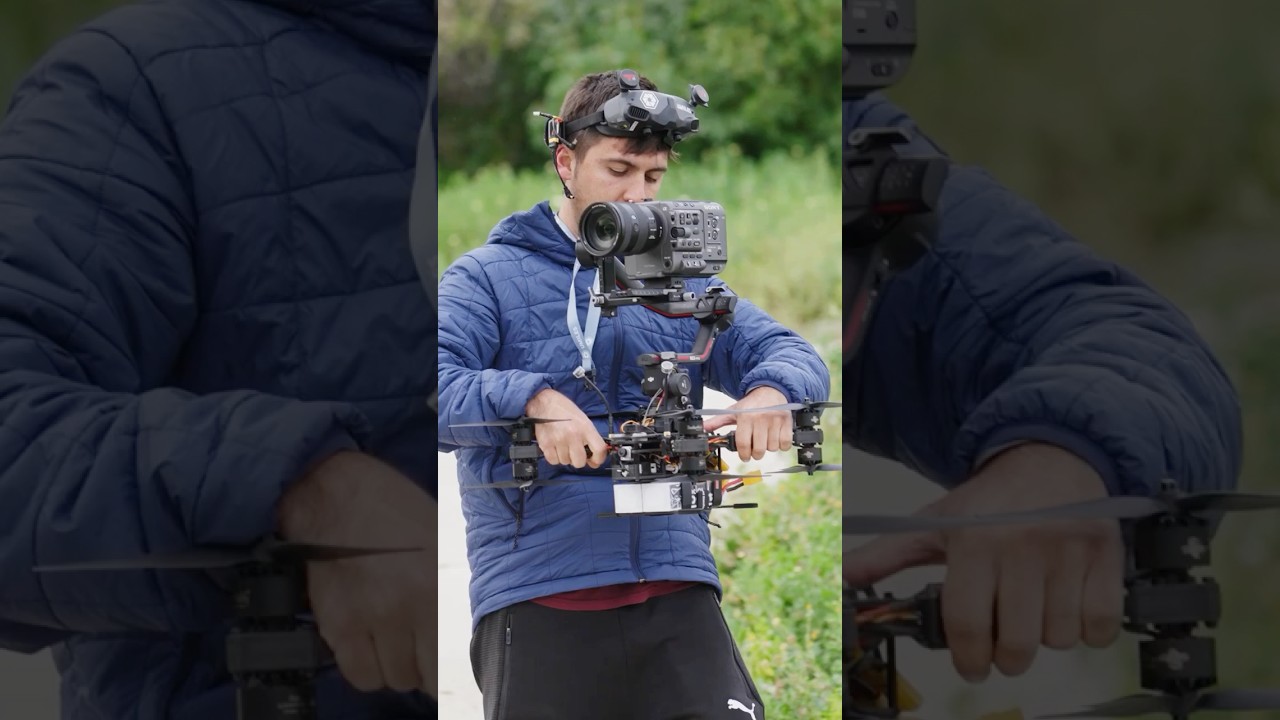 Everything about this Ronin gimbal and FPV drone setup screams EPIC 🔥 DJI RS 3 Pro🎬 @IvanMerino5