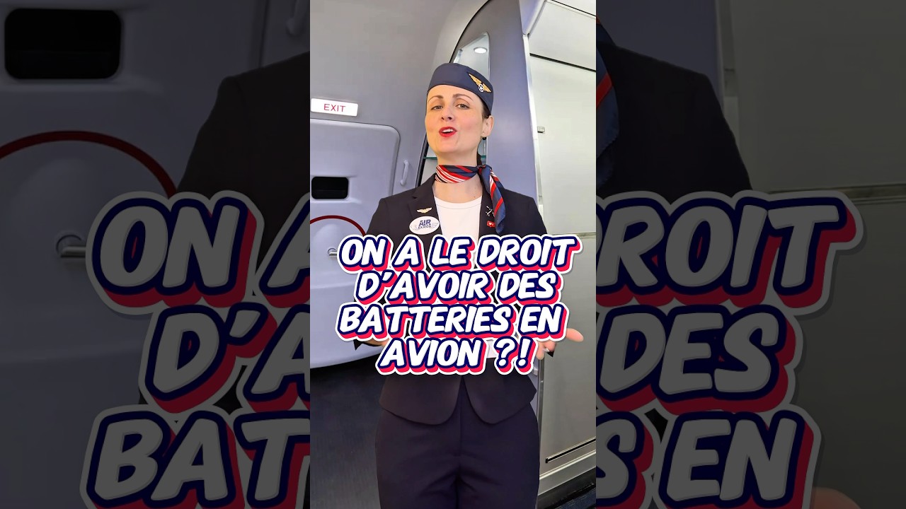 A-t-on le droit d’emporter des batteries externes en avion ? Quelles sont les restrictions ?!