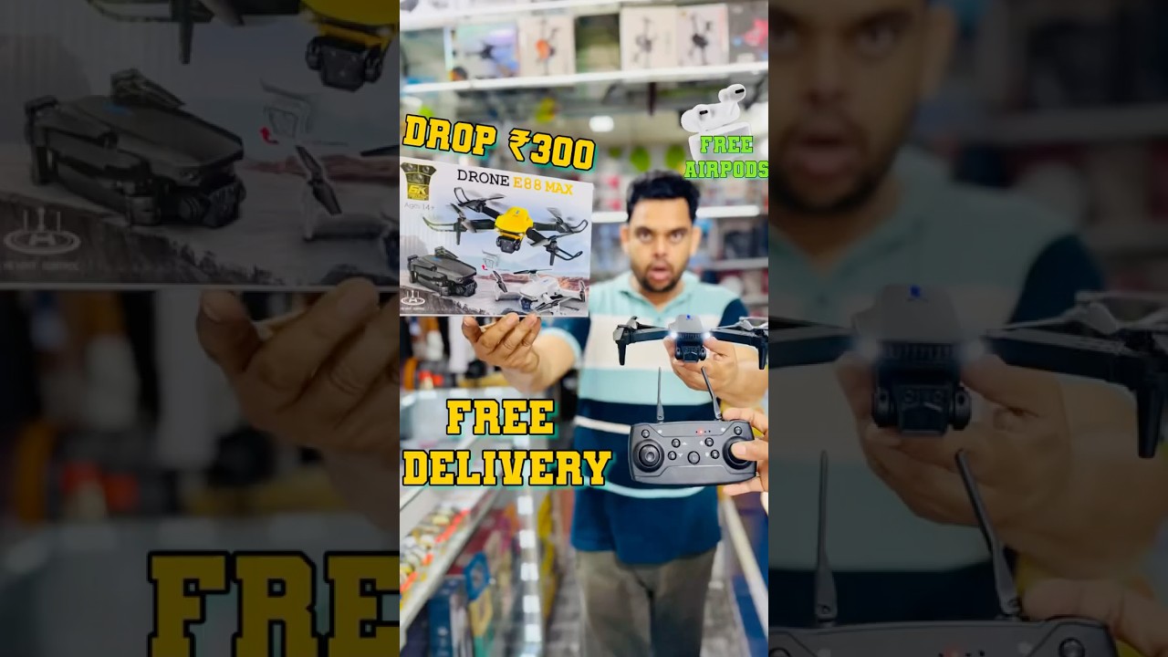 कम Price में Drone 💥 Drone E88 Max New Model 2025🚁✅ #shorts #trending #drone