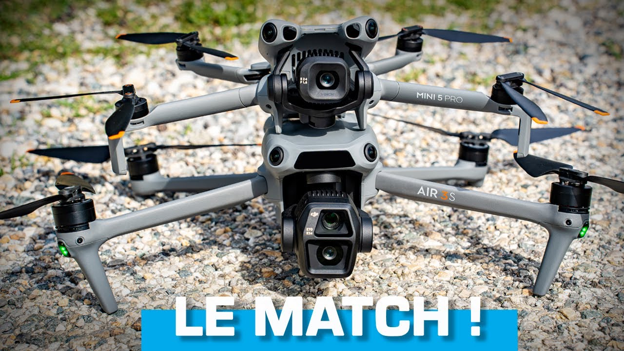 DJI MINI 5 PRO vs AIR 3S : Le COMPARATIF pour bien choisir !