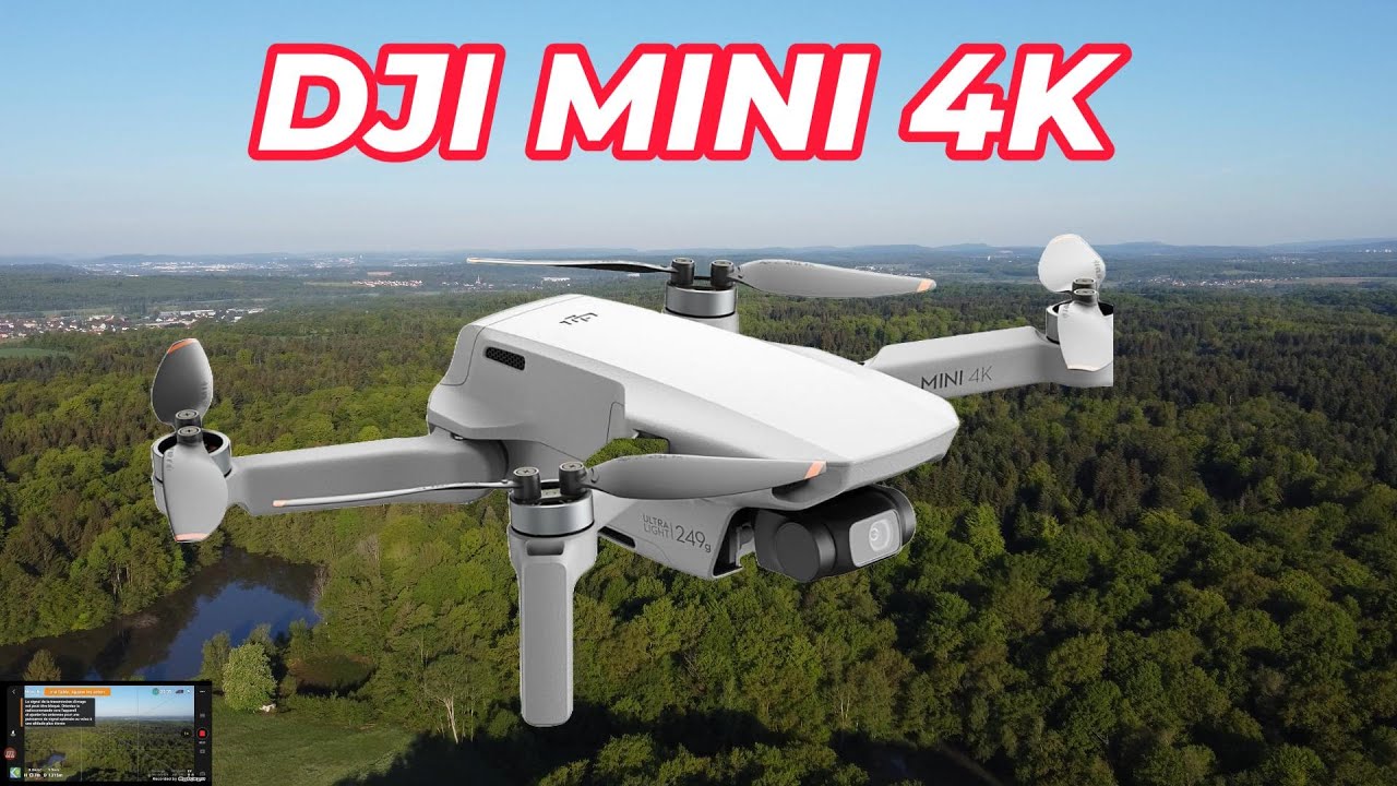DJI MINI 4K  ,Revue , Comparatif , Mise en route , Test . Novices ? cette video est pour vous !