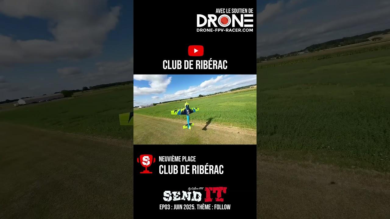 9è place du SendIT Follow #sendIT #dronefpv #CultureFPV #drone