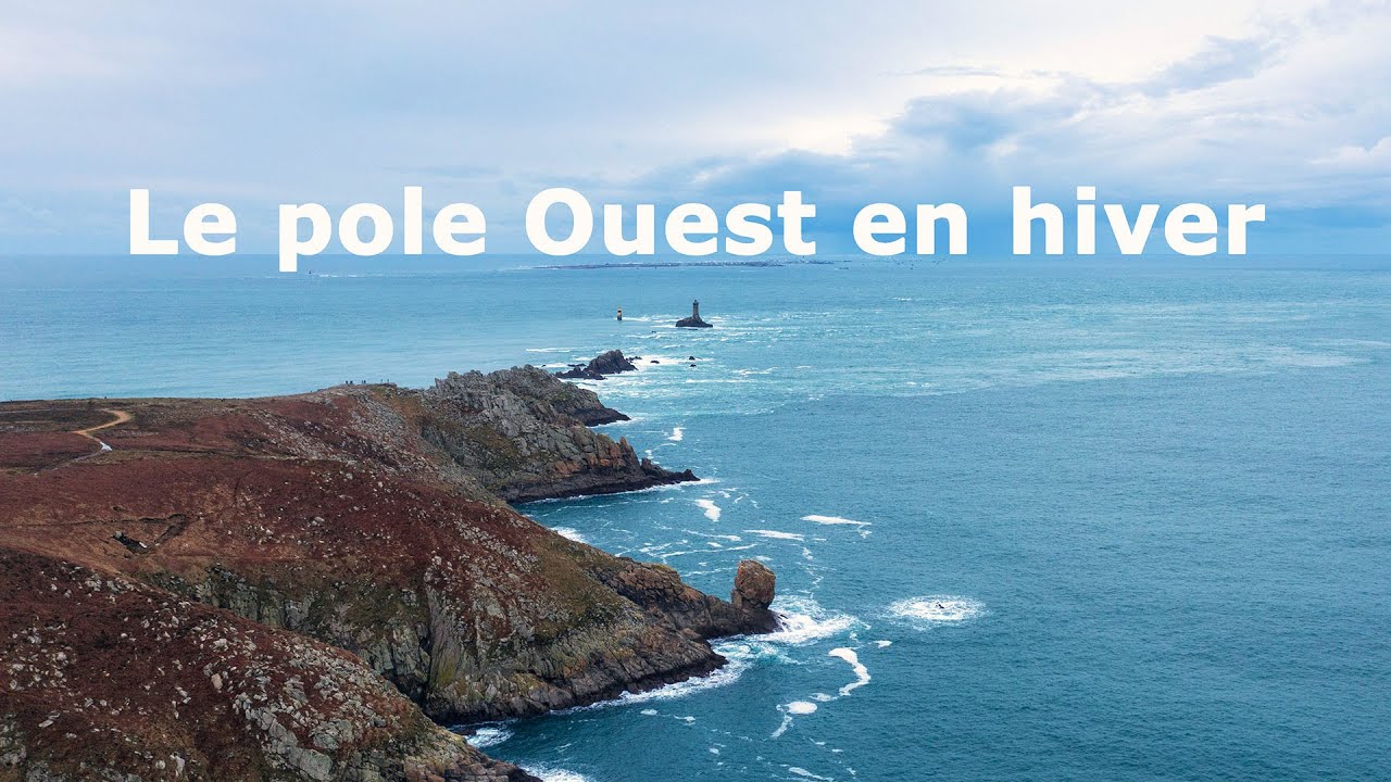 DRONE : la Pointe du Raz en hiver
