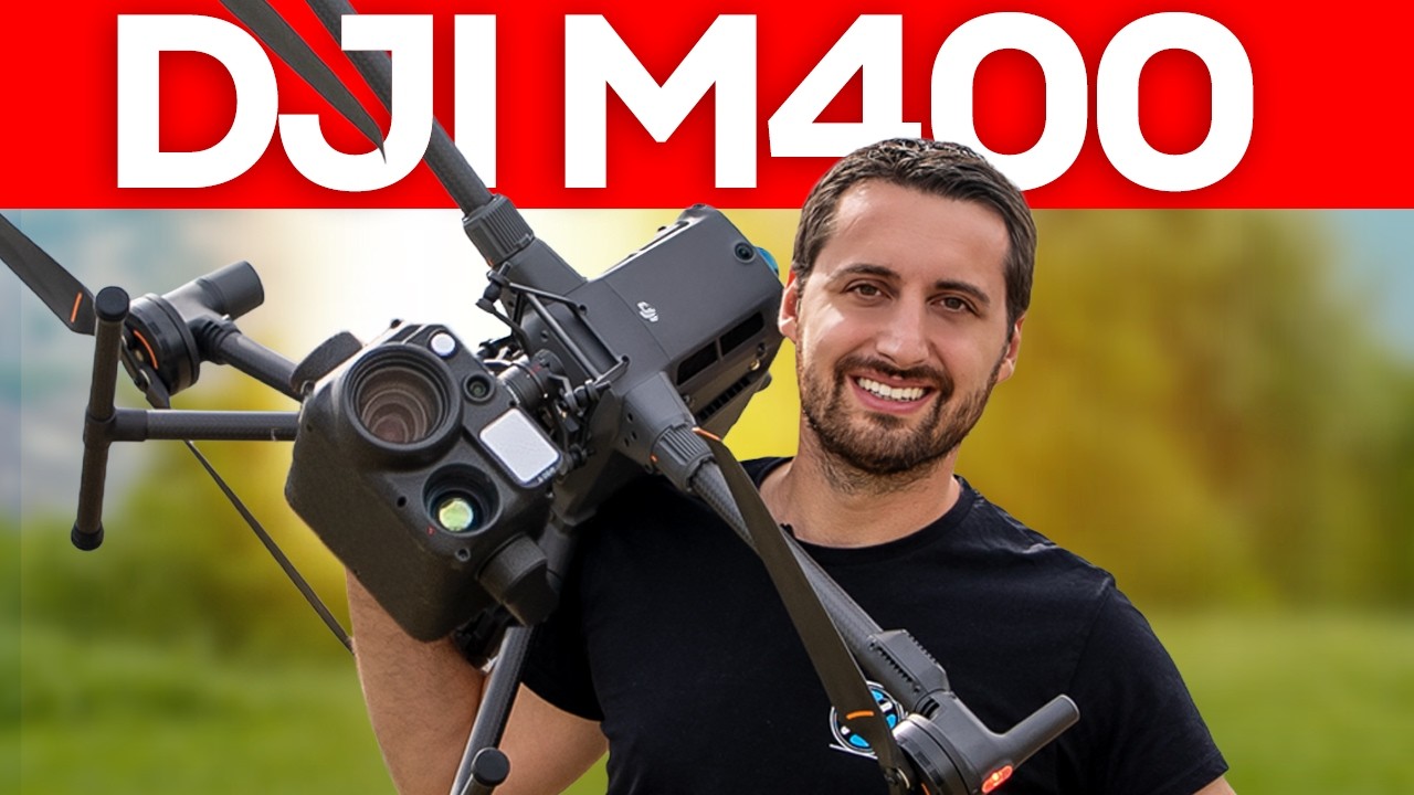Le drone capable d’éviter les obstacles avec un laser: test du M400 de DJI
