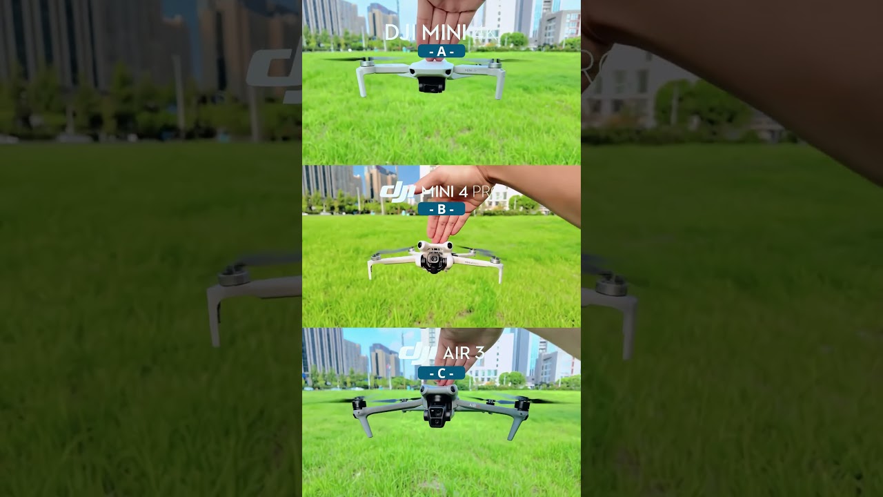 DJI Mini 4K vs Mini 4 Pro vs Air 3 – Quick Drone Comparison!