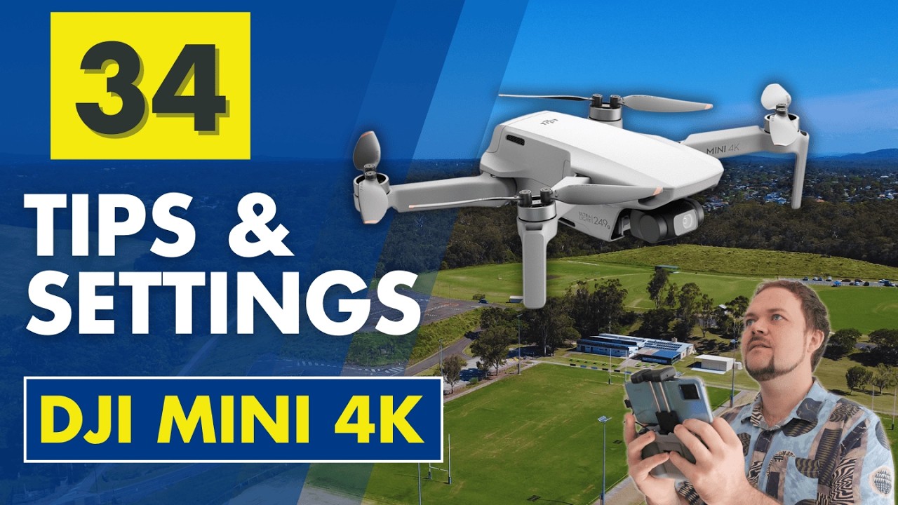 DJI Mini 4K – 34 Tips & Settings: The Complete Beginners Guide