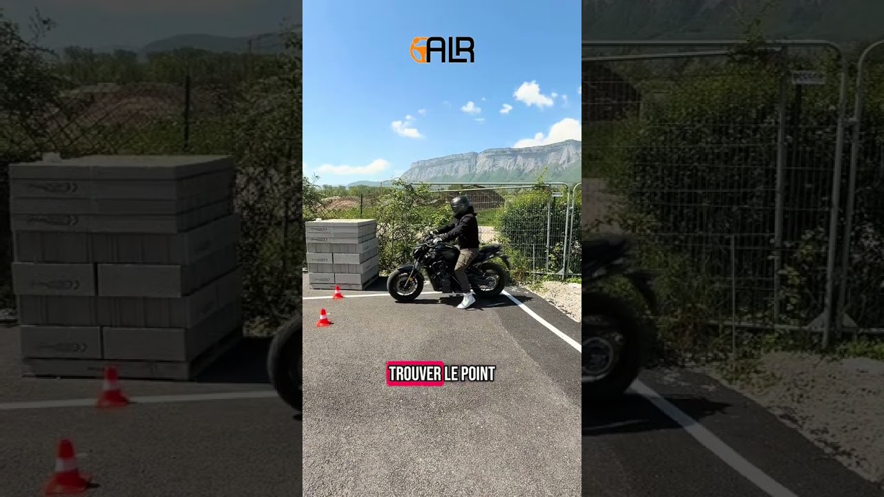 🏍️ Épreuve 1 du plateau moto A2 : Le parcours lent ! #Permis #Moto