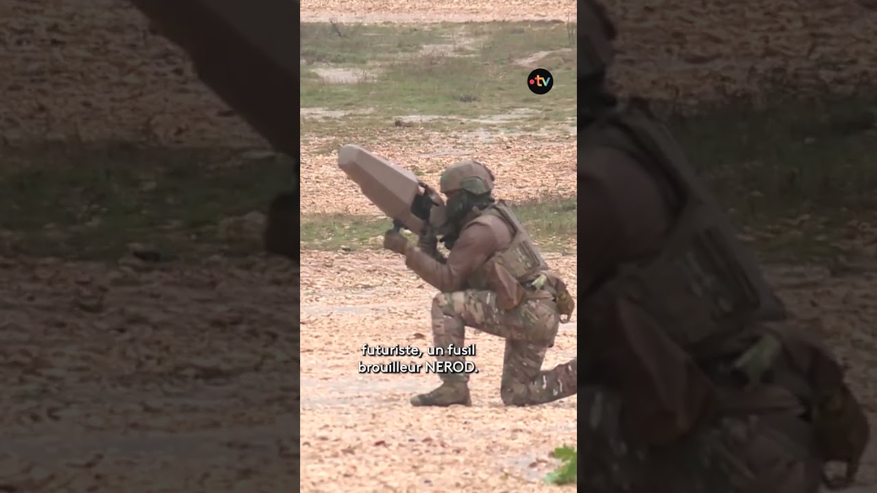 Test des nouveaux systèmes anti-drones de l’armée de terre au camp militaire de Canjuers