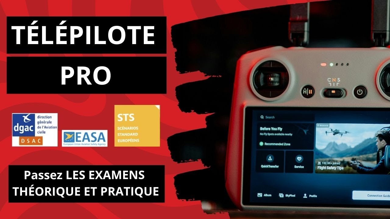 Comment passer le CATS pour devenir télépilote pro de drone ?