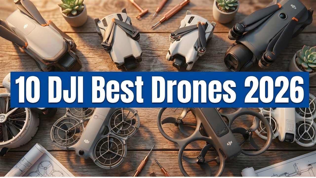 Top 10 DJI Drones to Buy in 2026 – This List Will Blow Your Mind!