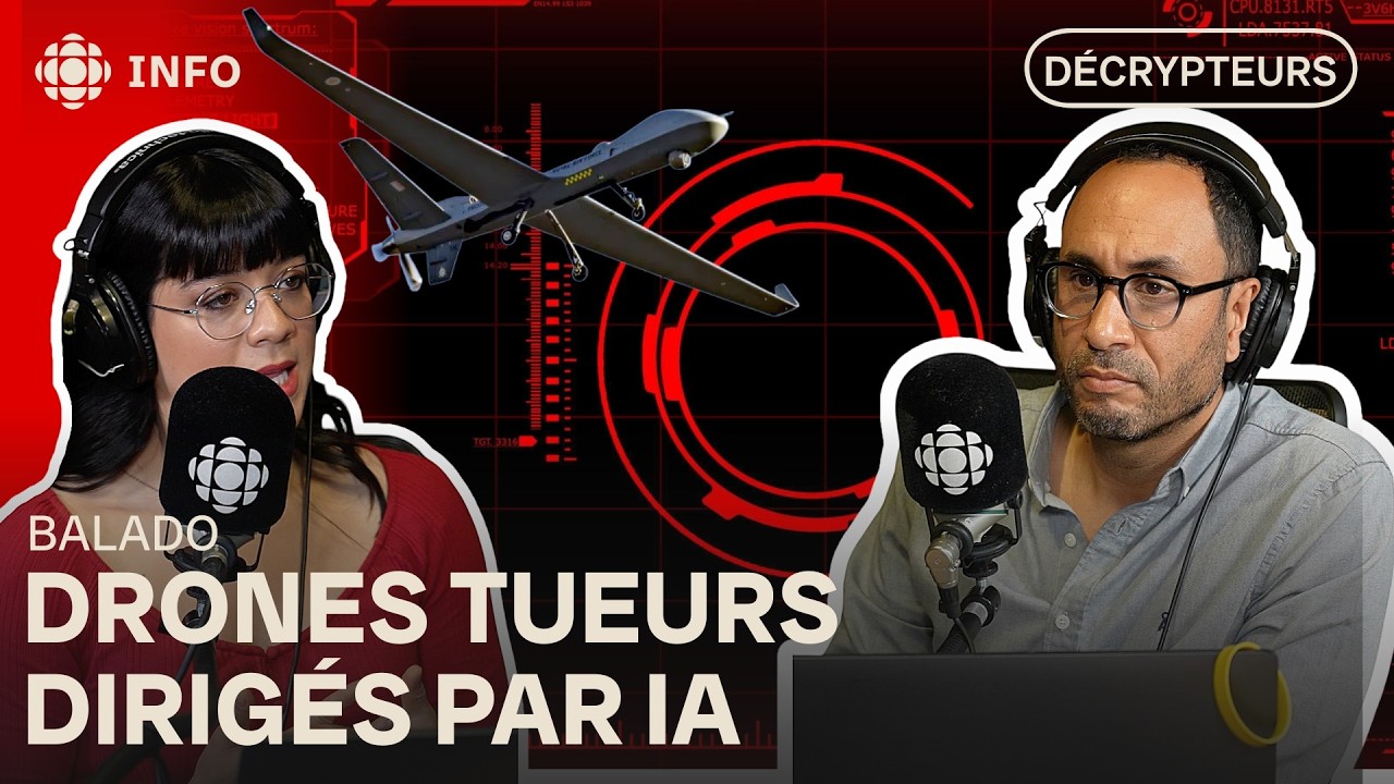 Drones 100% autonomes : premiers assassinats confirmés | Décrypteurs