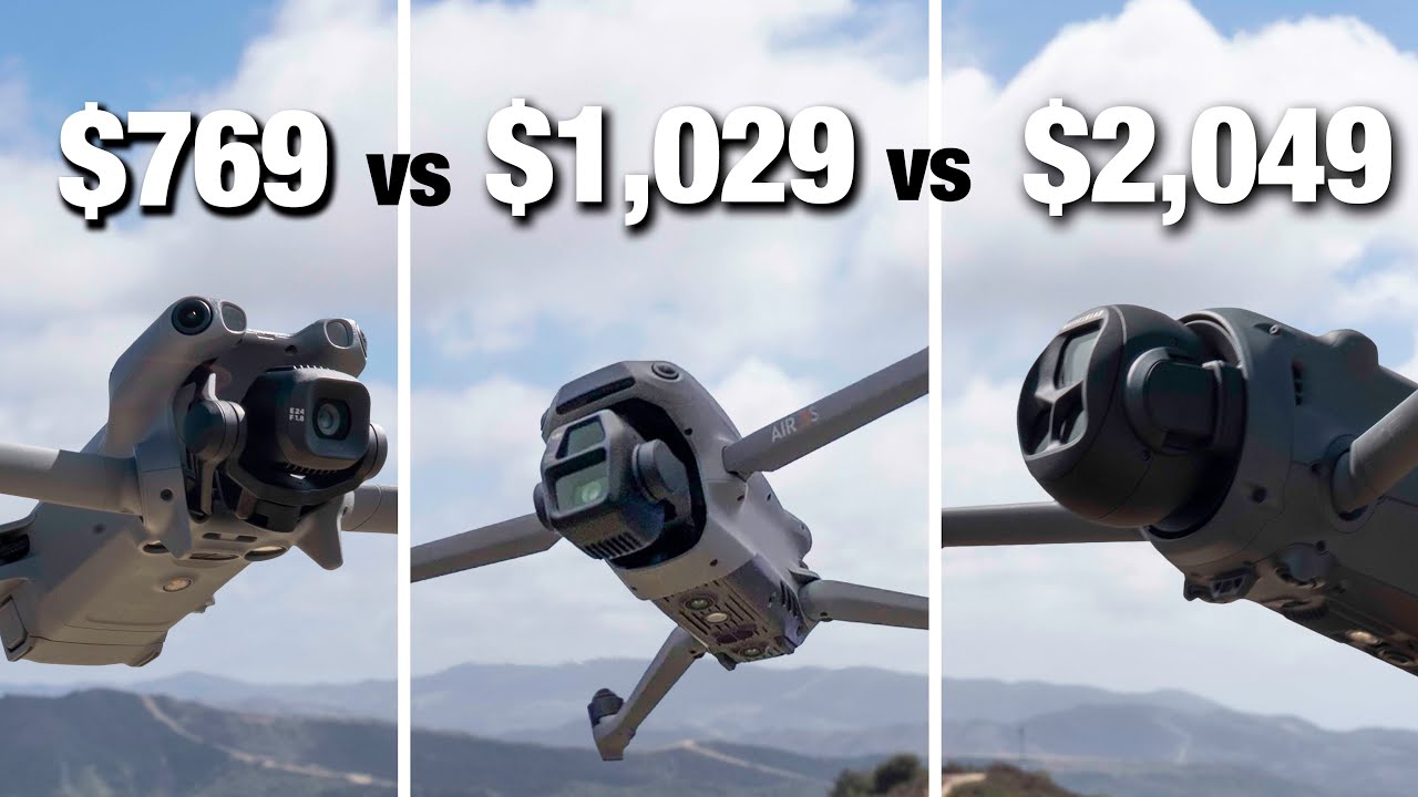 Mini 5 Pro vs Air 3S vs Mavic 4 Pro – Which Should You Get?