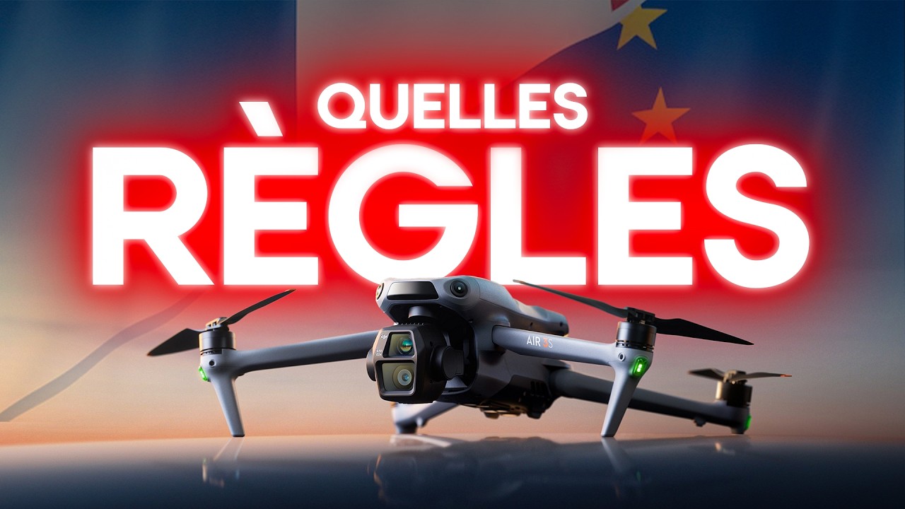 La RÉGLEMENTATION des DRONES : tout ce qu’il faut savoir