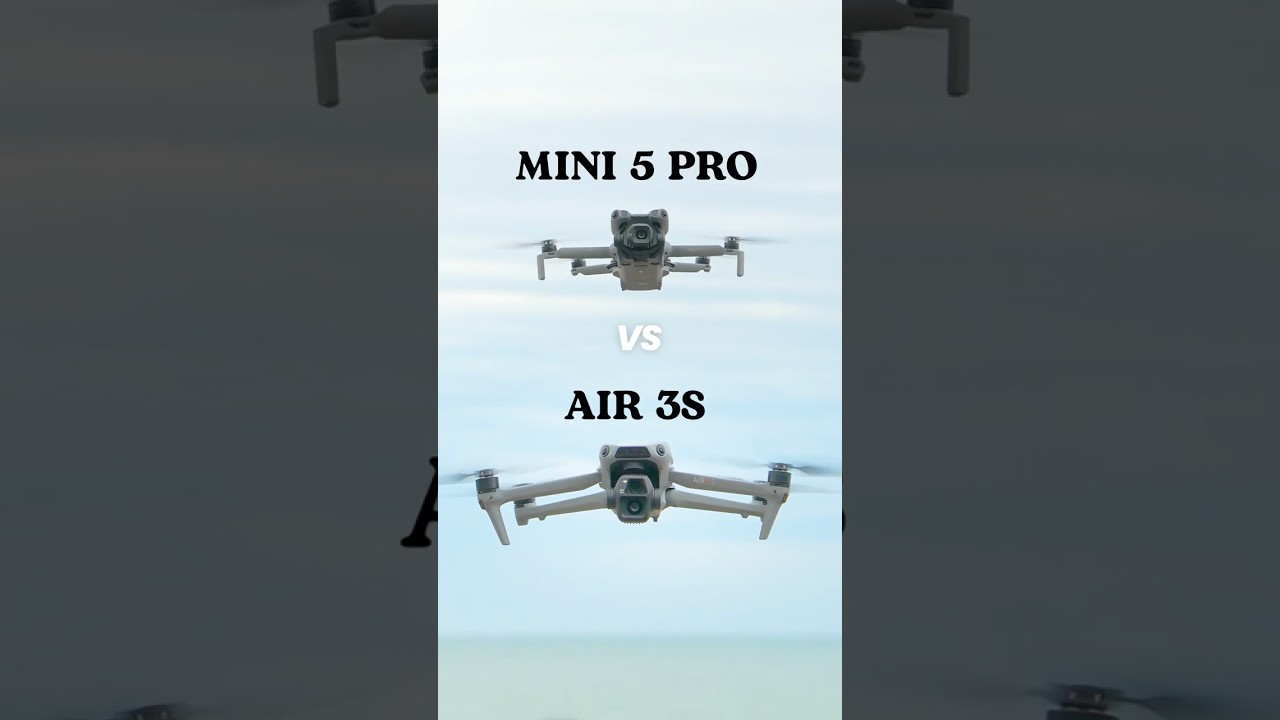 DJI Mini 5 Pro vs Air 3s – Video Quality Comparison #djimini5pro #djiair3s